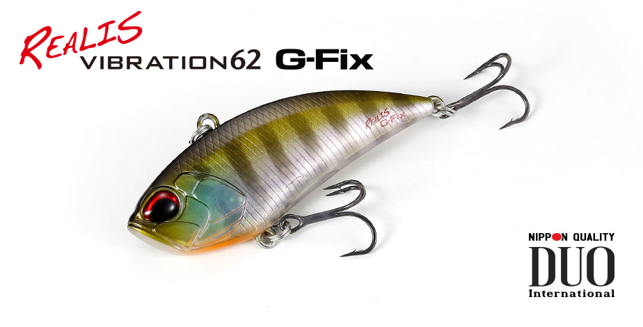 DUO REALIS VIBRATION 62 G-FIX 6.2cm 14.5gr CCC3069 Red Tiger