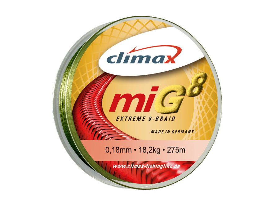 FIR TEXTIL MIG8 OLIVE GREEN 135m 0.16mm 15.9kg