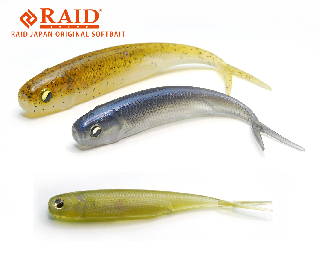 RAID FISH ROLLER 3 8.9cm 072 Stealth Fish