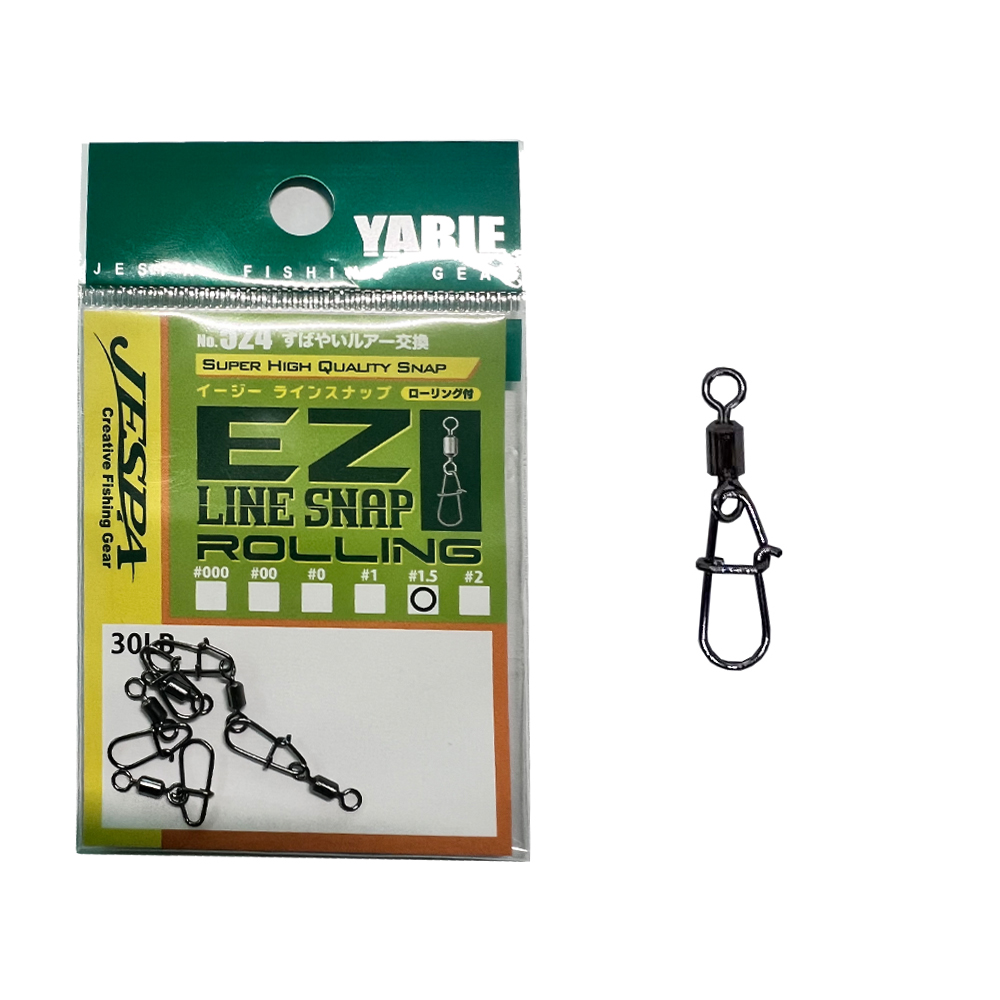 AGRAFA CU VARTEJ YARIE 524 EZ LINE SNAP #1.5 30LB
