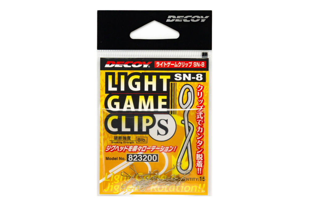 AGRAFA DECOY SN-8 LIGHT GAME CLIP S 8lbs