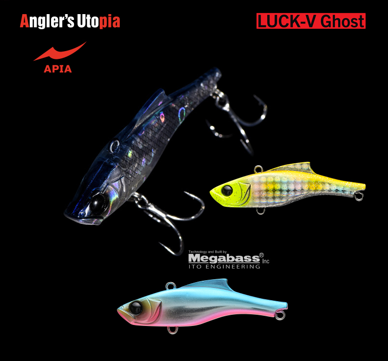 APIA LUCK-V GHOST 65mm 15gr 102 BP Plating