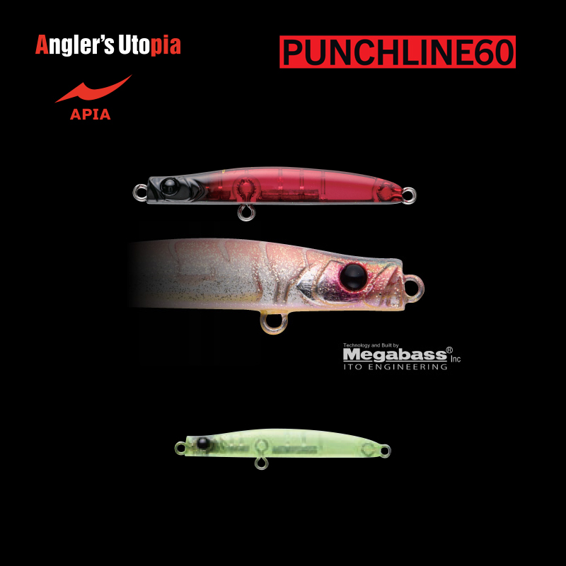 APIA PUNCH LINE 60 5gr 60mm 12 Clear Chart glitter