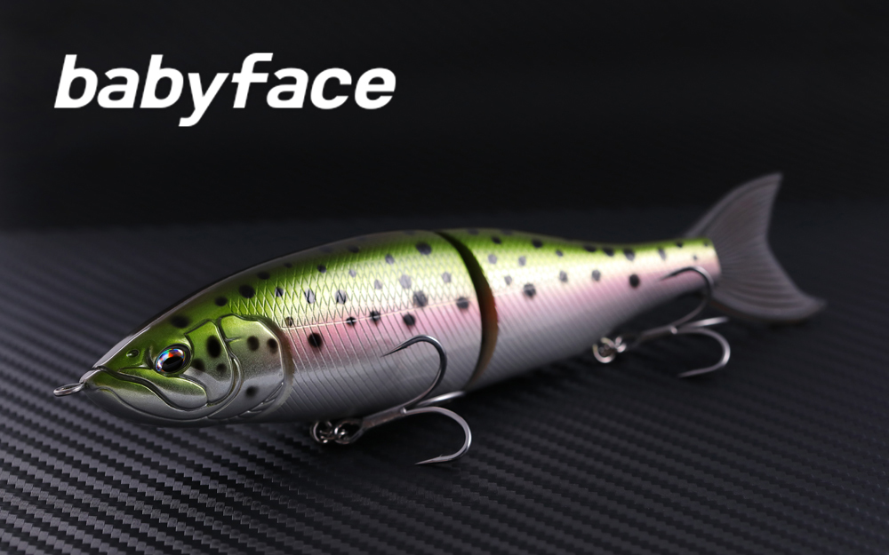 BABYFACE BB180-MSS 180mm 85gr 5A Ghost Wakasagi