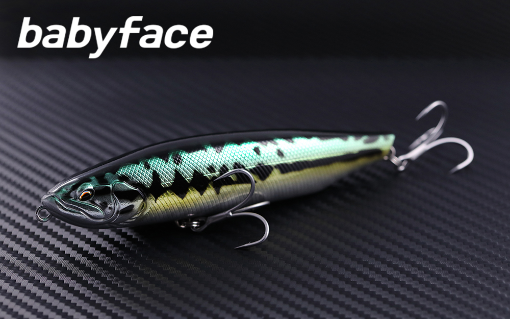BABYFACE PL135 135mm 35gr 32 Babyface Green Shadow