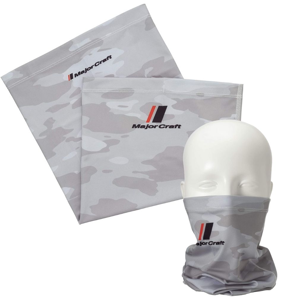 BANDANA MAJOR CRAFT UV-CUT FACE GUARD Light Gray Camo