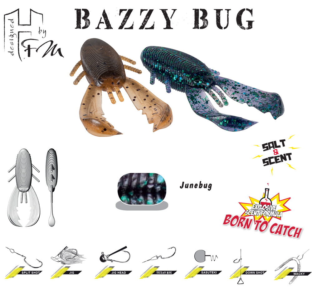 BAZZY BUG 3.2 8cm Junebug