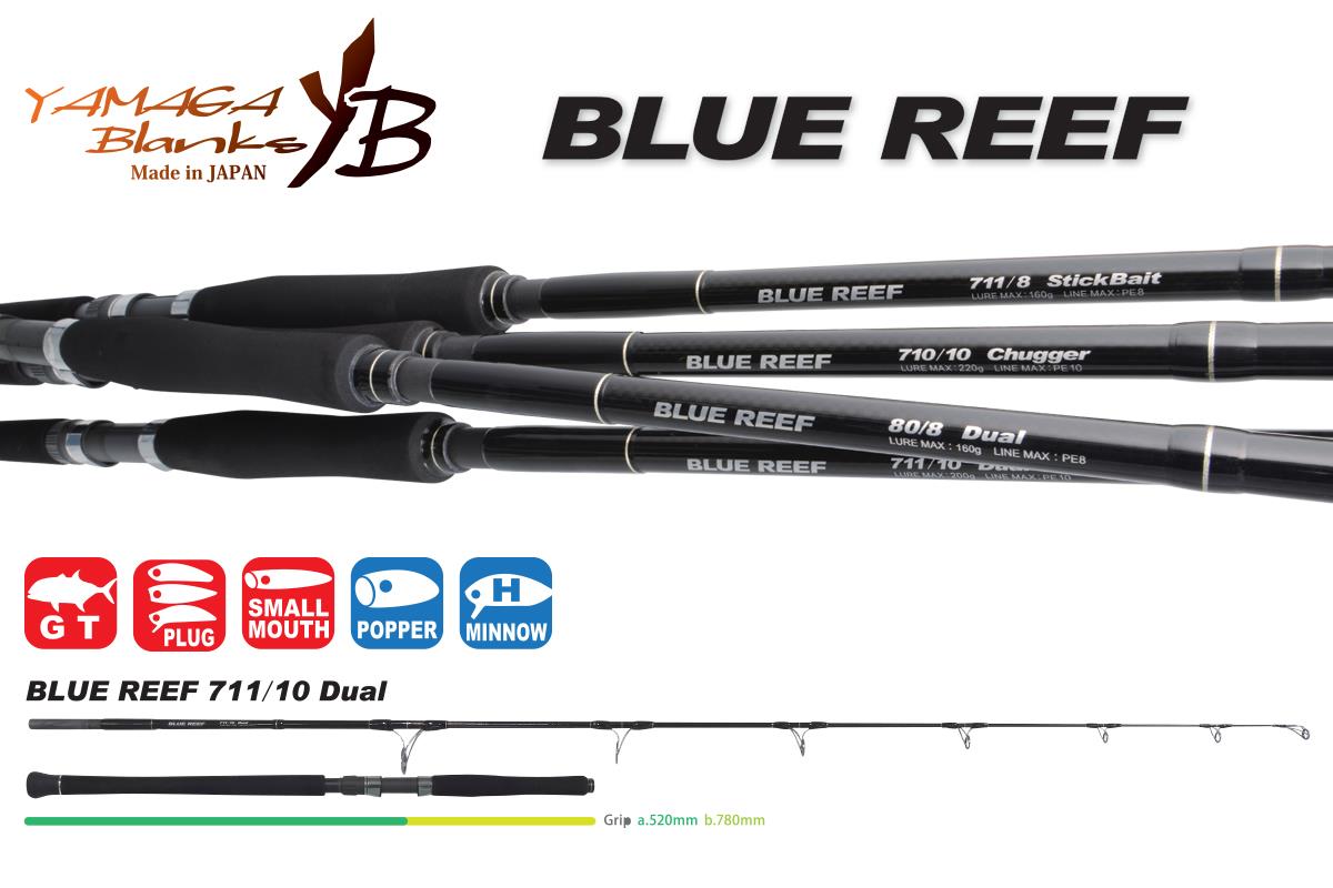BLUE REEF GT 711/10 DUAL 2.47m Max 220gr