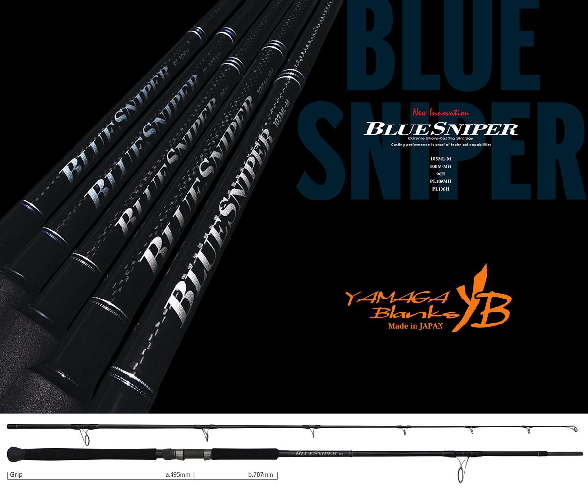 BLUE SNIPER 96H 2.92m Max 150gr