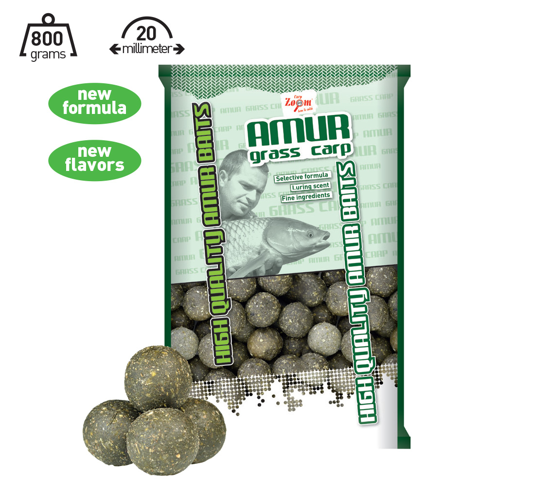 BOILIE AMUR-GRASS CARP 20mm 800gr Spice