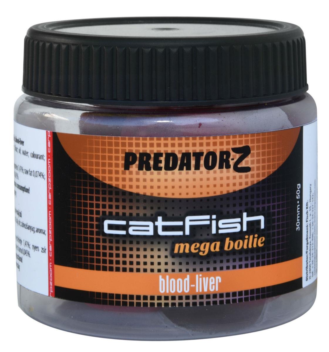 BOILIE CATFISH MEGA 30mm 50gr Blood-Fish
