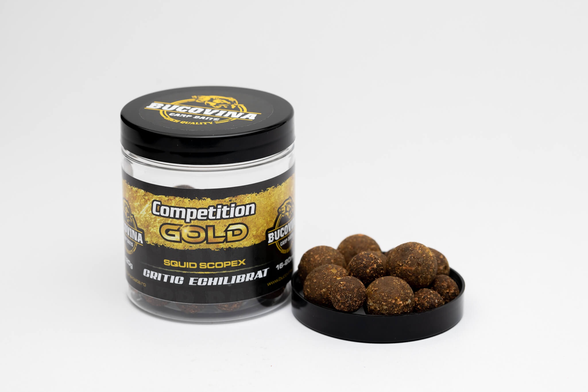 Boilies Bucovina Baits Competition Gold Critic Echilibrat 120gr