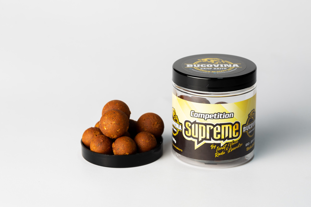 Boilies Bucovina Baits Competition Supreme Solubil 20/24mm 150gr