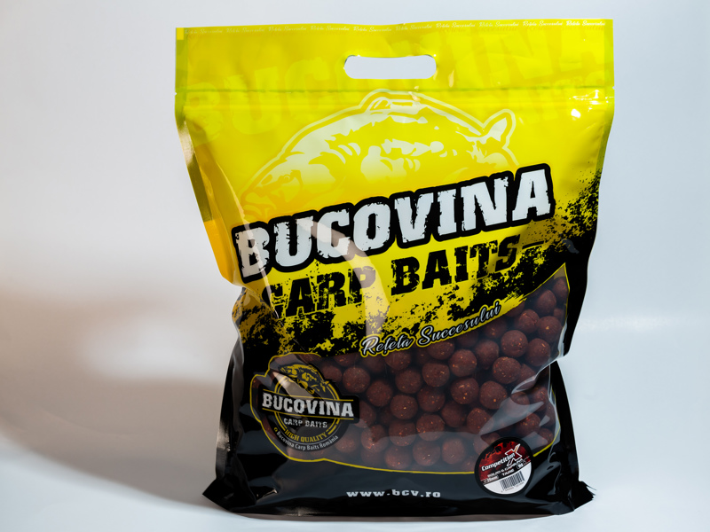 Boilies Bucovina Baits Competition X Tare 16mm 5kg