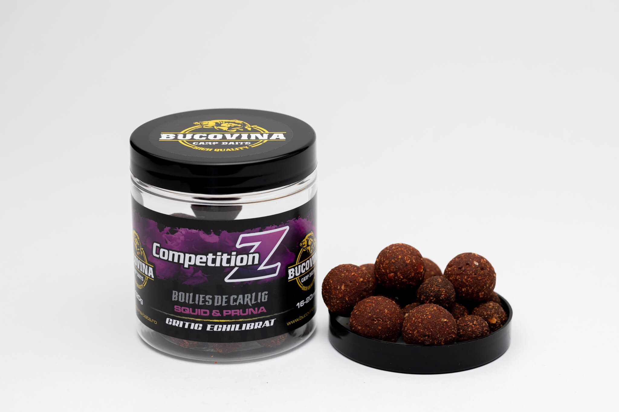 Boilies Bucovina Baits Competition Z Critic Echilibrat 120gr