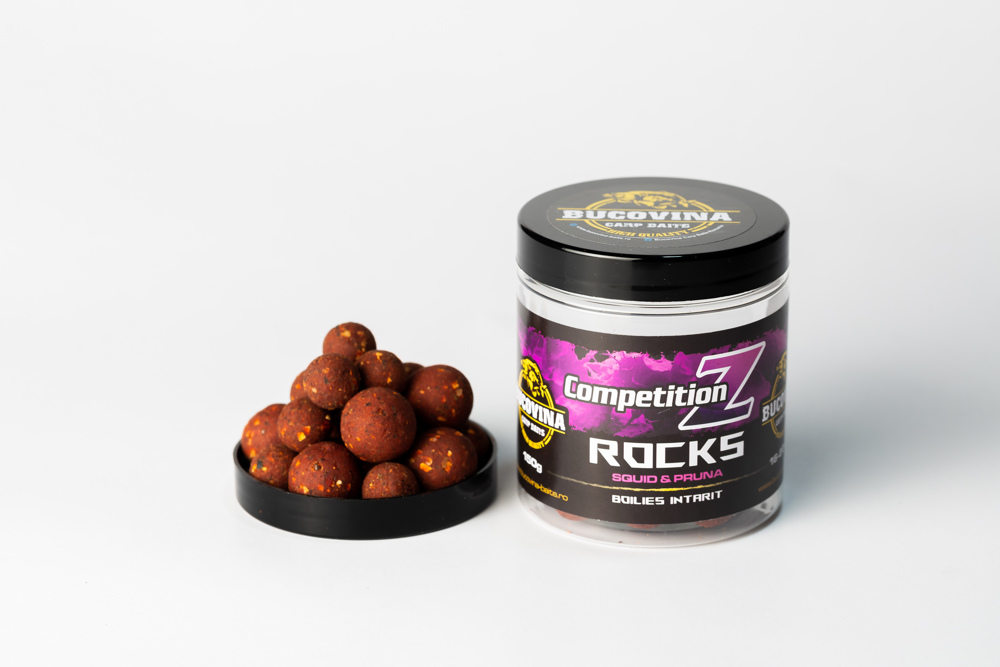 Boilies Bucovina Baits Competition Z Intarit Rocks 16/20mm 150gr