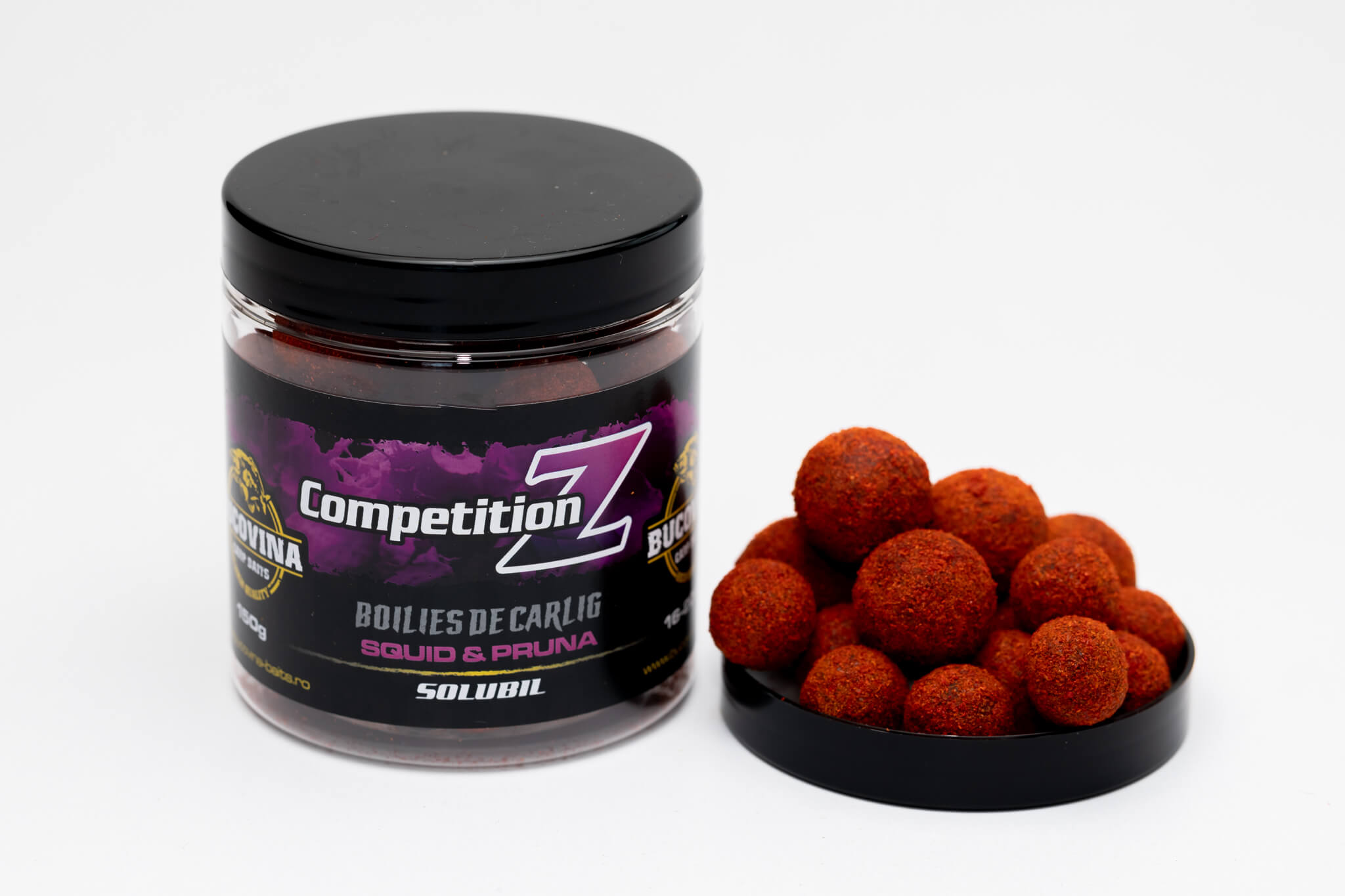 Boilies Bucovina Baits Competition Z Solubil 16/20mm 150gr