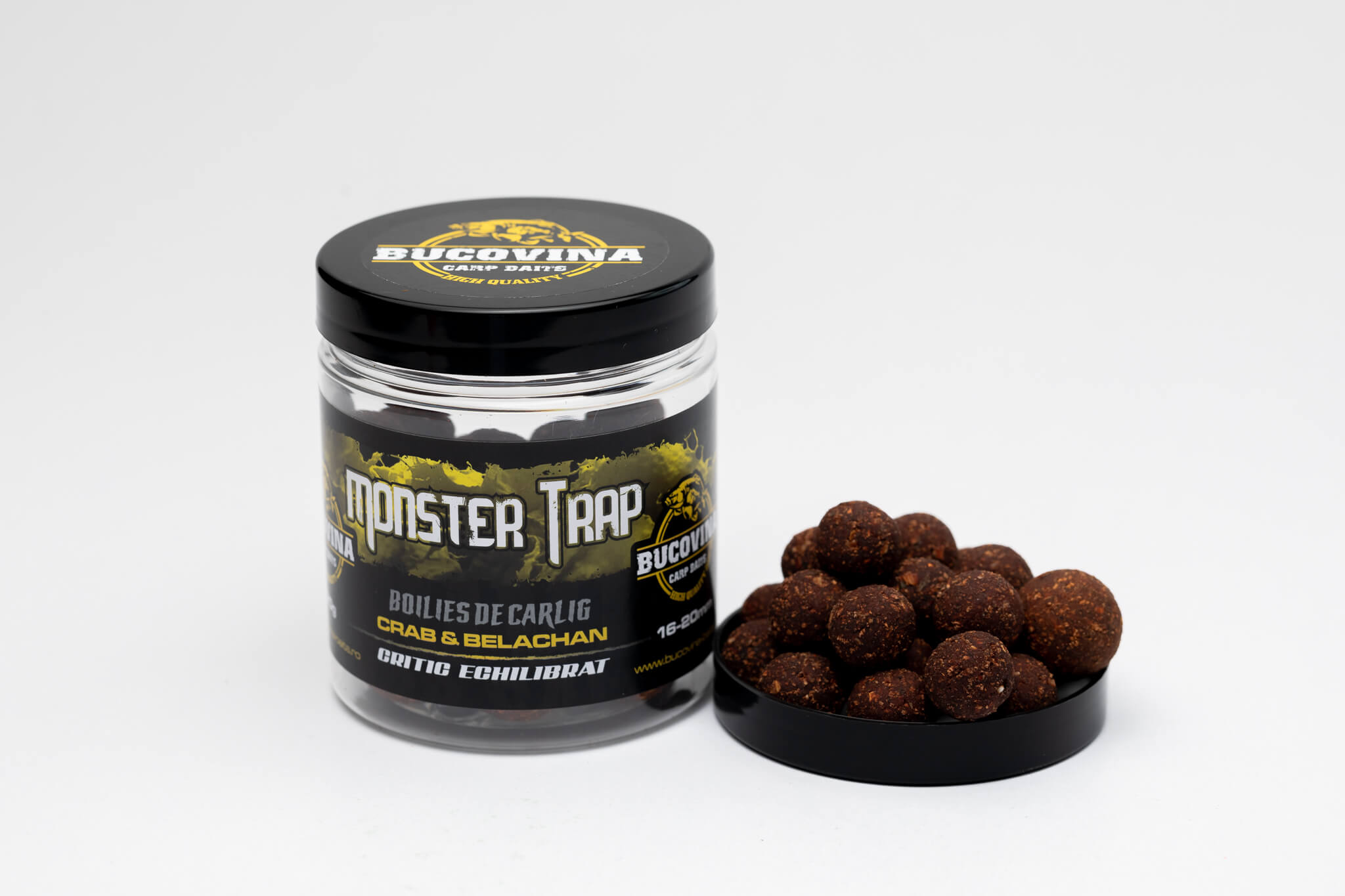 Boilies Bucovina Baits Monster Trap Critic Echilibrat 120gr