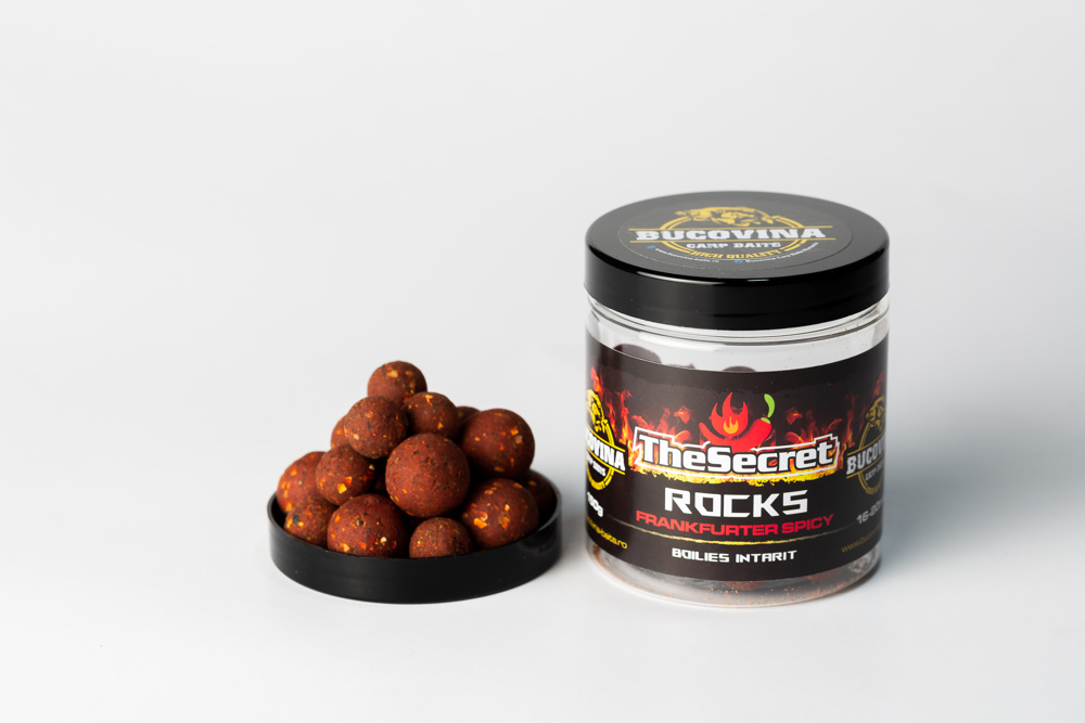 Boilies Bucovina Baits The Secret Intarit Rocks 16/20mm 150gr