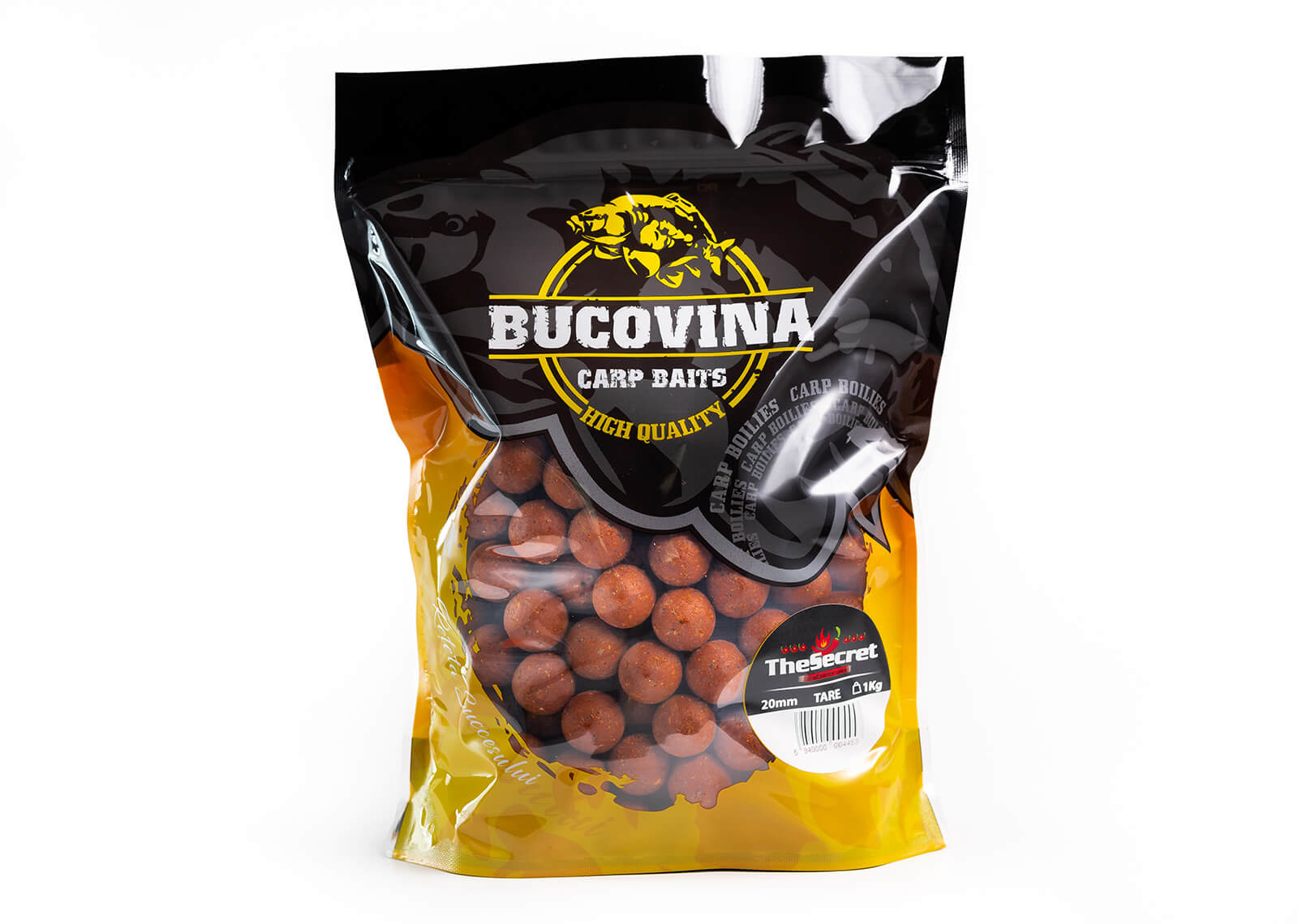 Boilies Bucovina Baits The Secret Tare 20mm 1kg