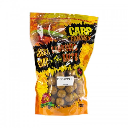 Boilies Misel Zadravec Carp Fantasy Pineapple Tare 24mm 1kg