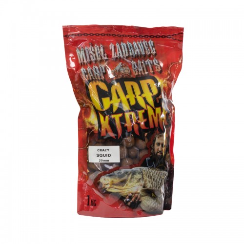 Boilies Misel Zadravec Carp Xtreme Crazy Squid Tare 16mm 1kg