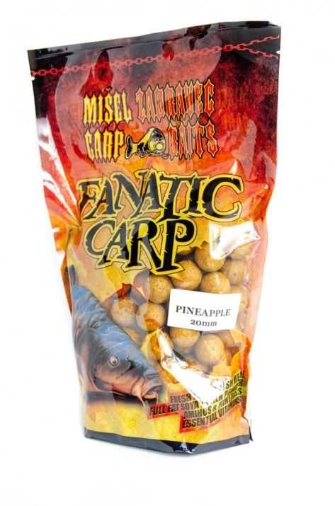 Boilies Misel Zadravec Fanatic Carp Pineapple Tare 20mm 800gr