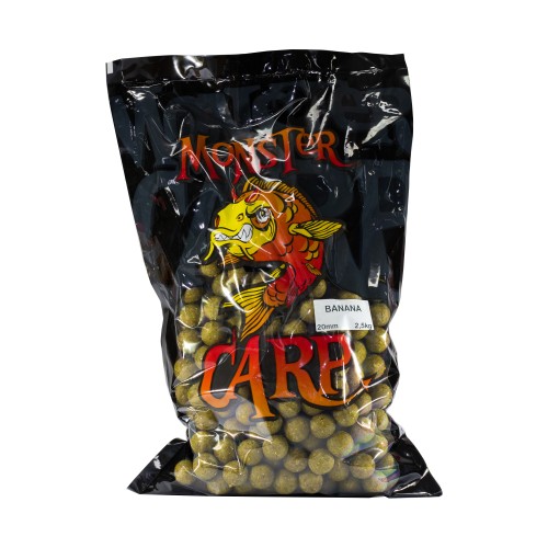 Boilies Misel Zadravec Monster Carp Banana Tare 20mm 2.5kg
