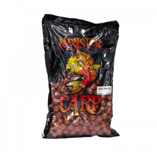 Boilies Misel Zadravec Monster Carp Red Spice Tare 20mm 2.5kg