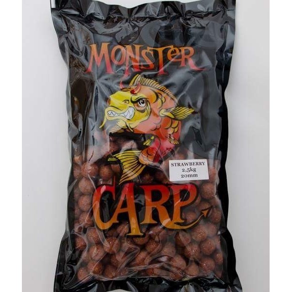 Boilies Misel Zadravec Monster Carp Strawberry Tare 16mm 2.5kg