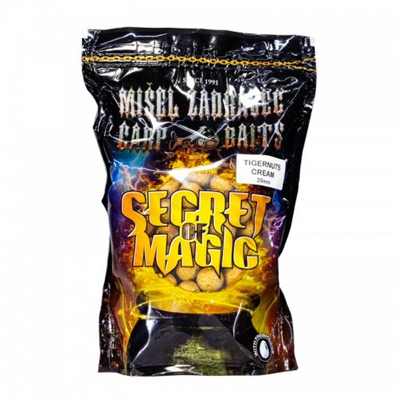 Boilies Misel Zadravec Secret of Magic TigerNuts Cream brown 20mm 1kg
