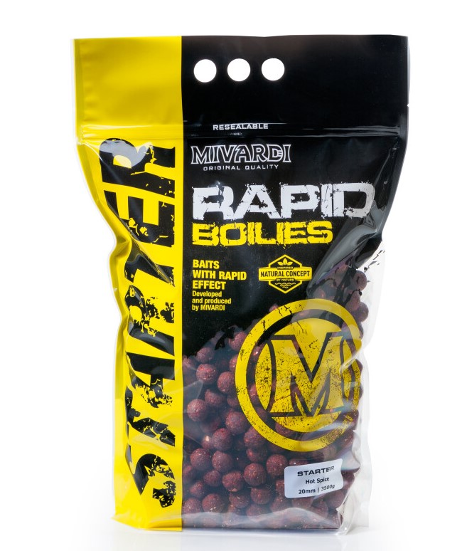 Boilies Mivardi Starter Hot Spice Tare 20mm / 3.5Kg