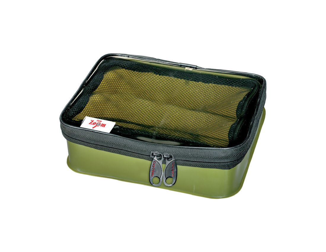 BORSETA EVA CU TOP TRANSPARENT 16.5x16.5x6cm