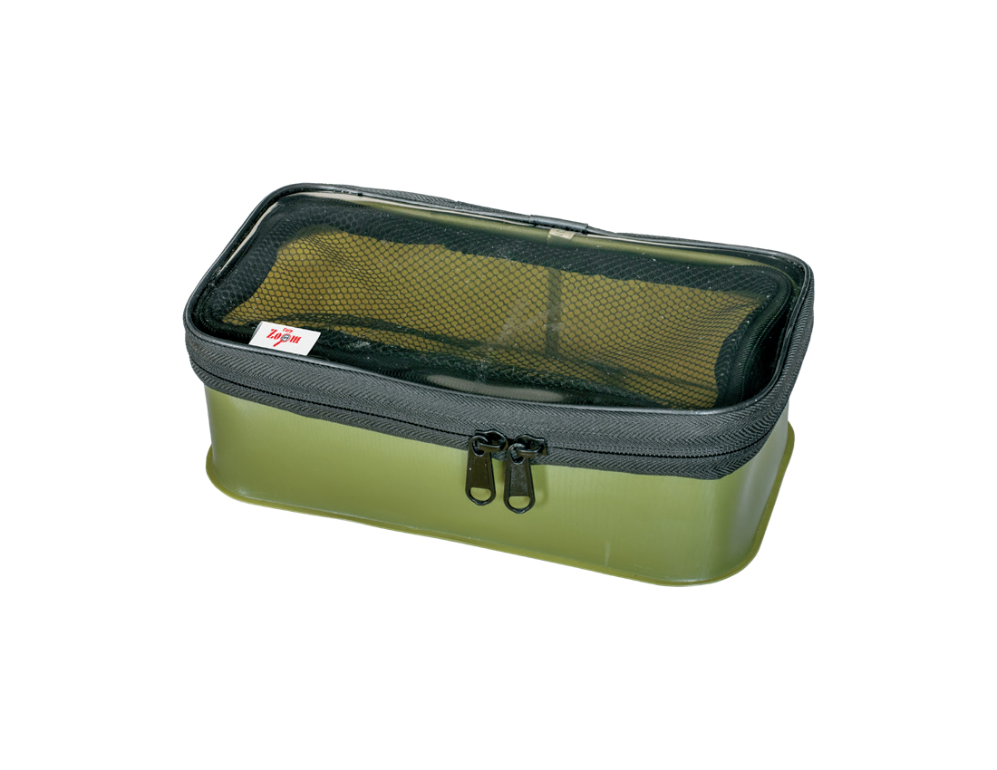 BORSETA EVA CU TOP TRANSPARENT 16x9.5x6cm