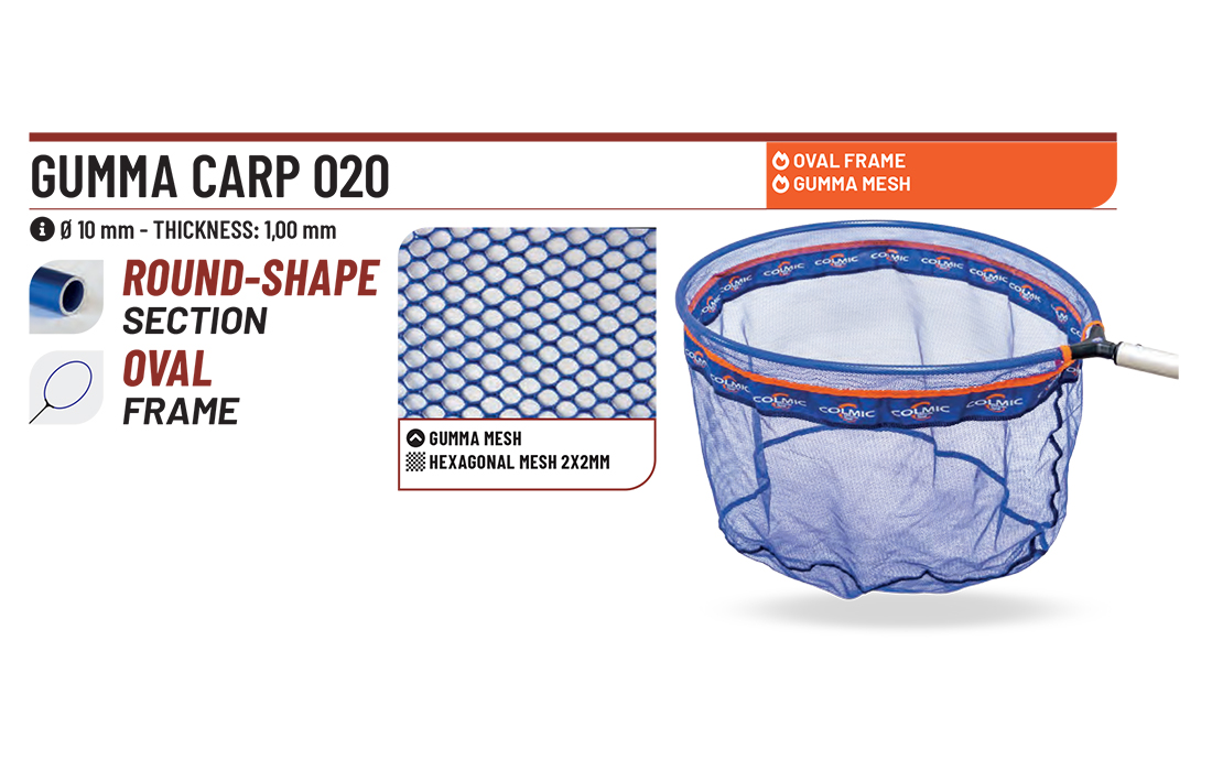 CAP MINCIOG GUMMA CARP 020 55x46CM