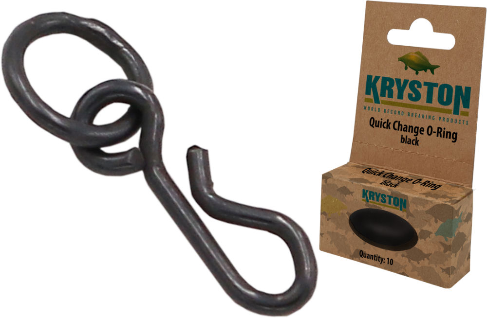 CARABINA CU ANOU KRYSTON QUICK CHANGE O-RING Black