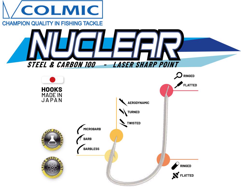 CARLIGE COLMIC NUCLEAR WN501 NICKEL BARBLESS #20