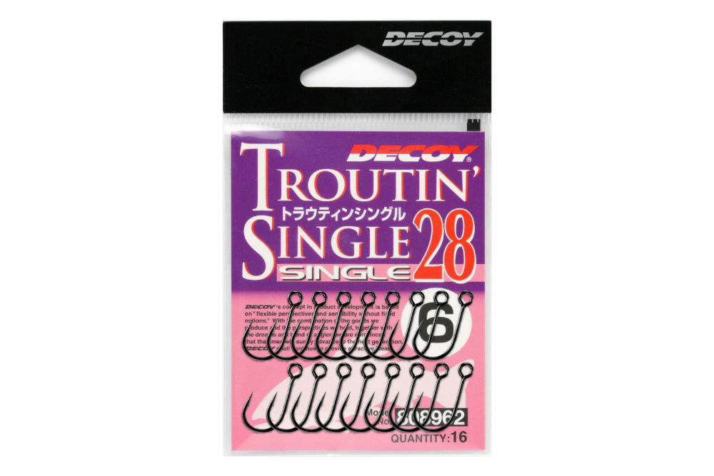 CARLIGE DECOY 28 TROUTIN SINGLE NR.6