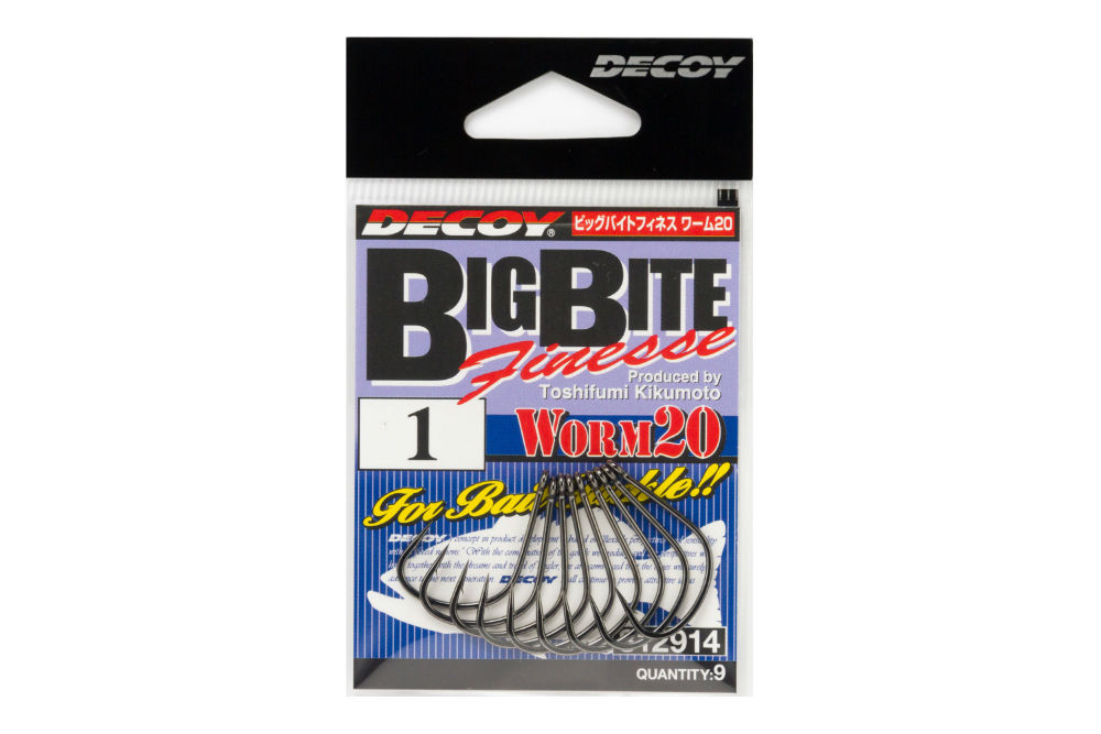CARLIGE DECOY WORM 20 BIG BAIT FINESSE NR.2/0