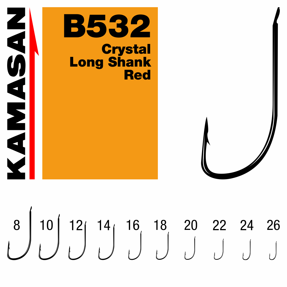 CARLIGE KAMASAN B532 ROSU NR 10