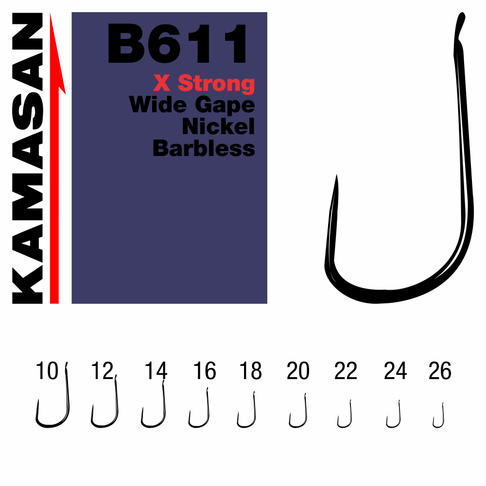 CARLIGE KAMASAN B611 NR 10 F/BARB