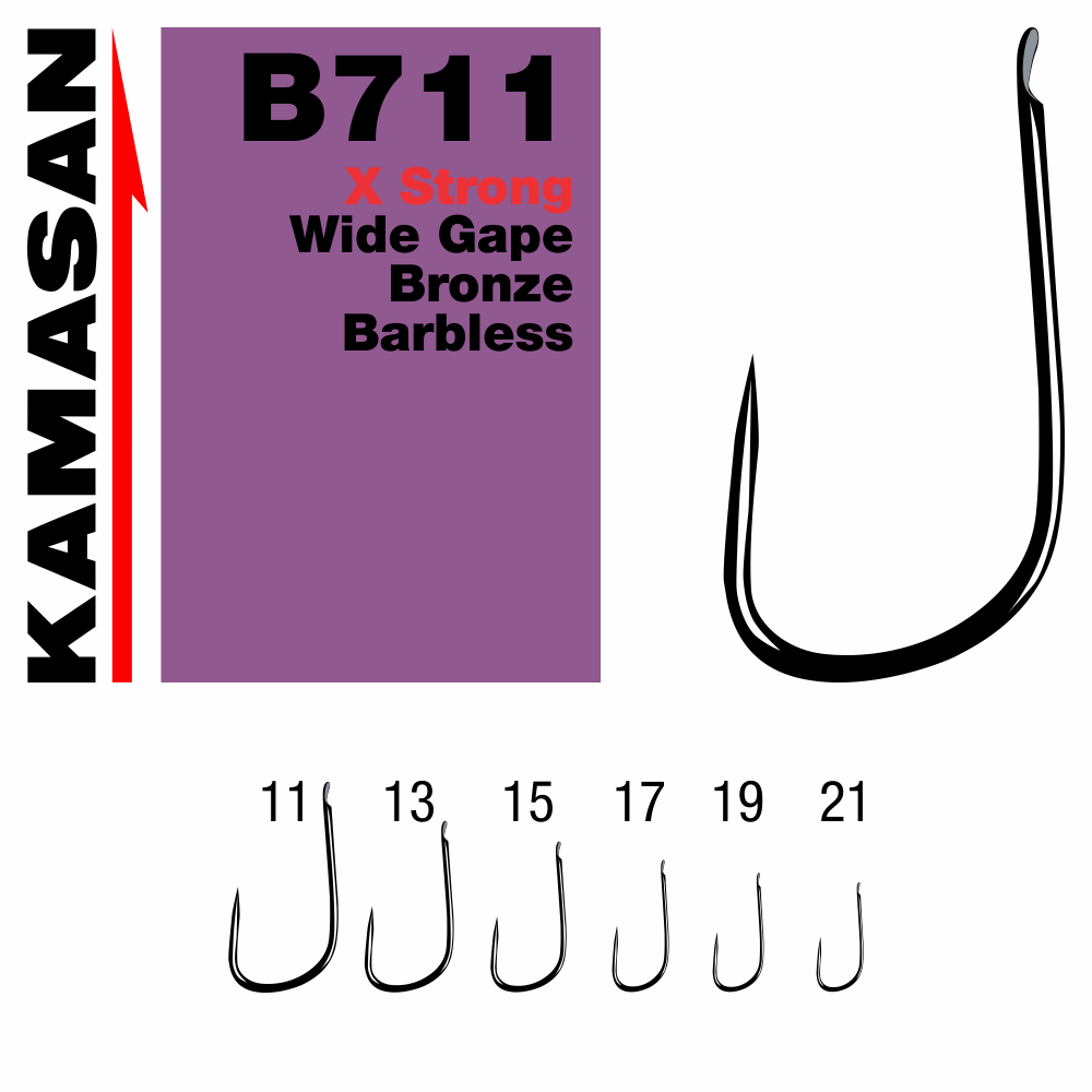 CARLIGE KAMASAN B711 NR 13 F/BARB