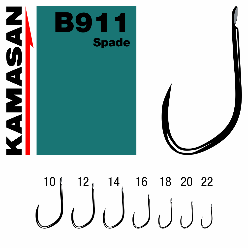 CARLIGE KAMASAN B911 NR 10 F/BARB