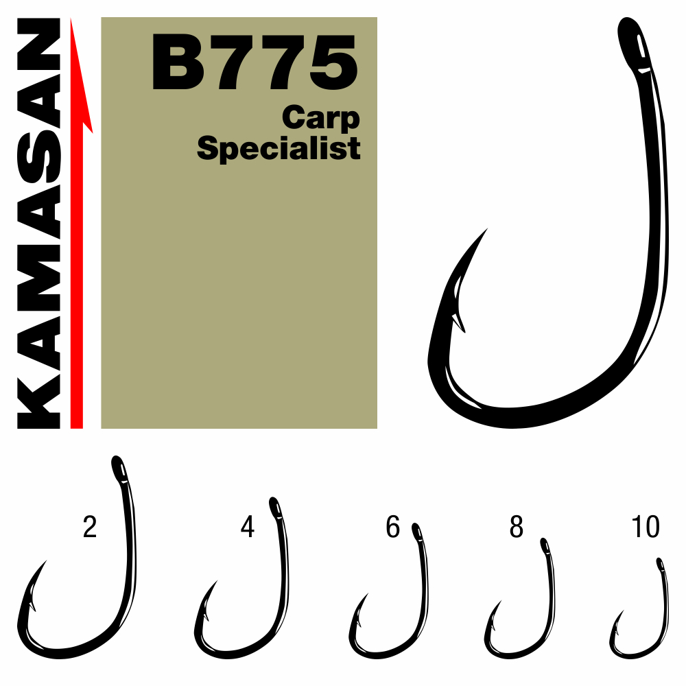 CARLIGE KAMASAN CARP SPECIALIST B775 NR 8