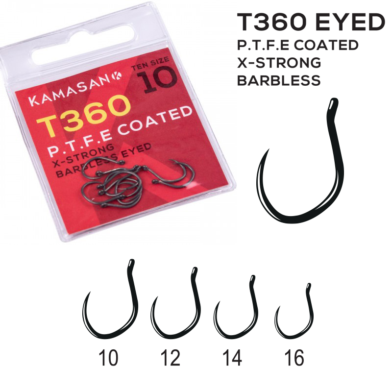 CARLIGE KAMASAN T360 PTFE X-STRONG NR 10 FARA BARBETA