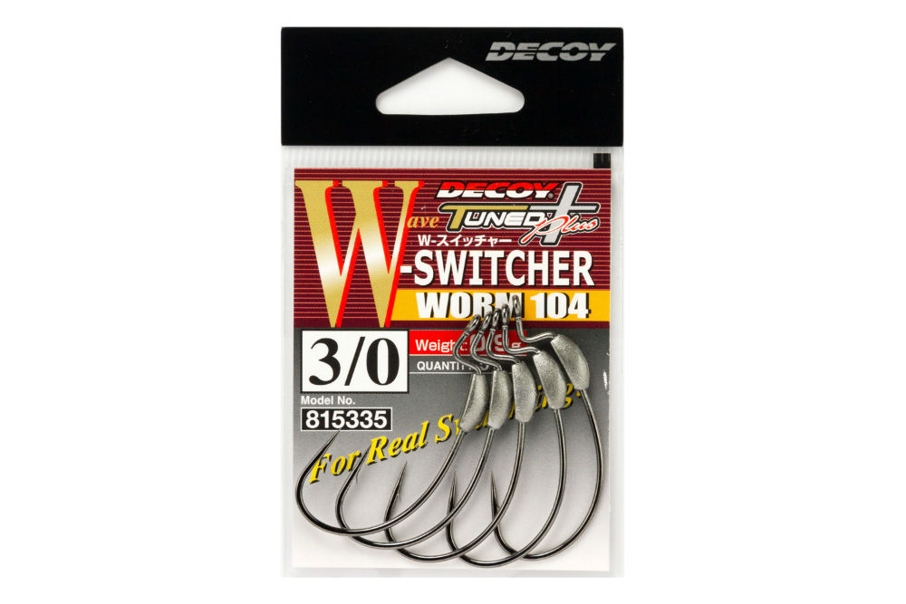 CARLIGE OFFSET DECOY WORM 104 W SWICHER LESTAT NR.5/0 1.5gr