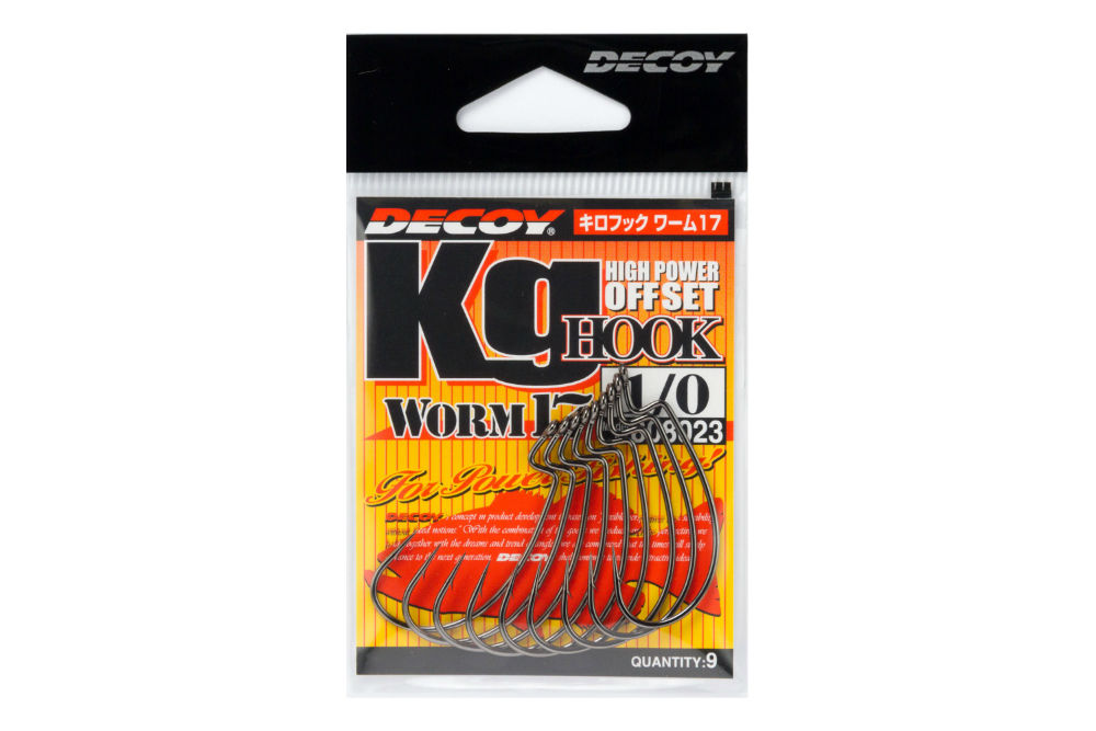 CARLIGE OFFSET DECOY WORM 17 KG NR.2/0