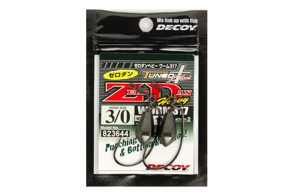 CARLIGE OFFSET DECOY WORM 317 ZERO-DAN LESTAT HEAVY NR.4/0 14gr