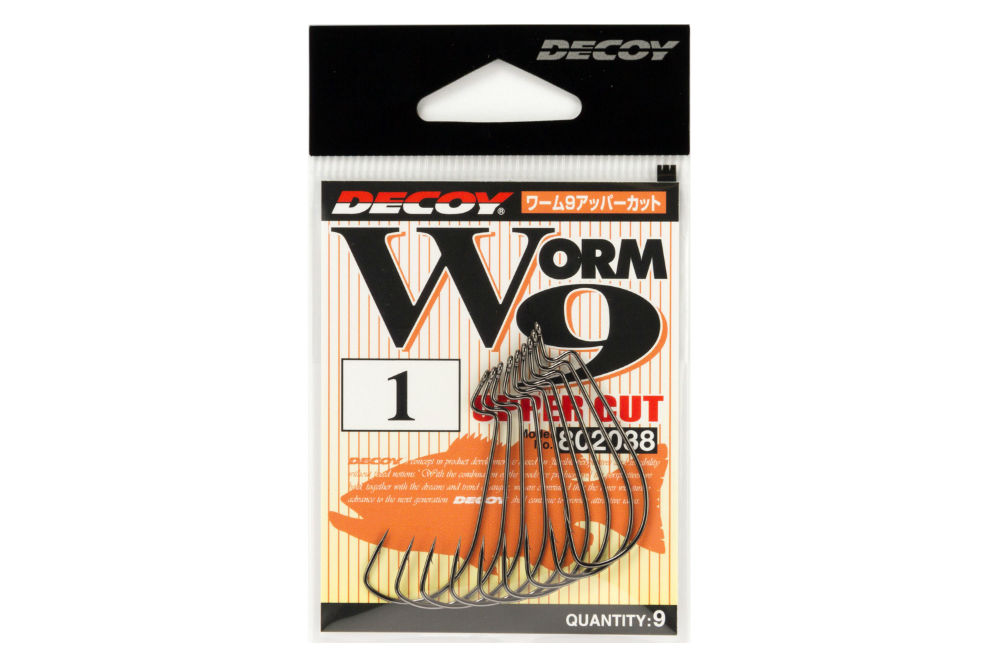 CARLIGE OFFSET DECOY WORM 9 UPPER CUT NR.2/0