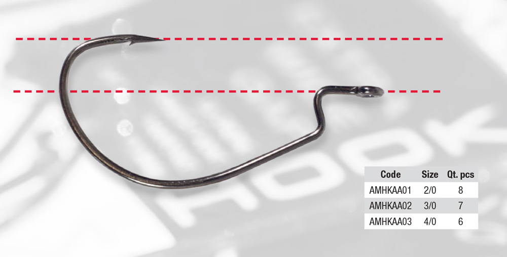 CARLIGE OFFSET EXTRA WIDE GAPE 4/0